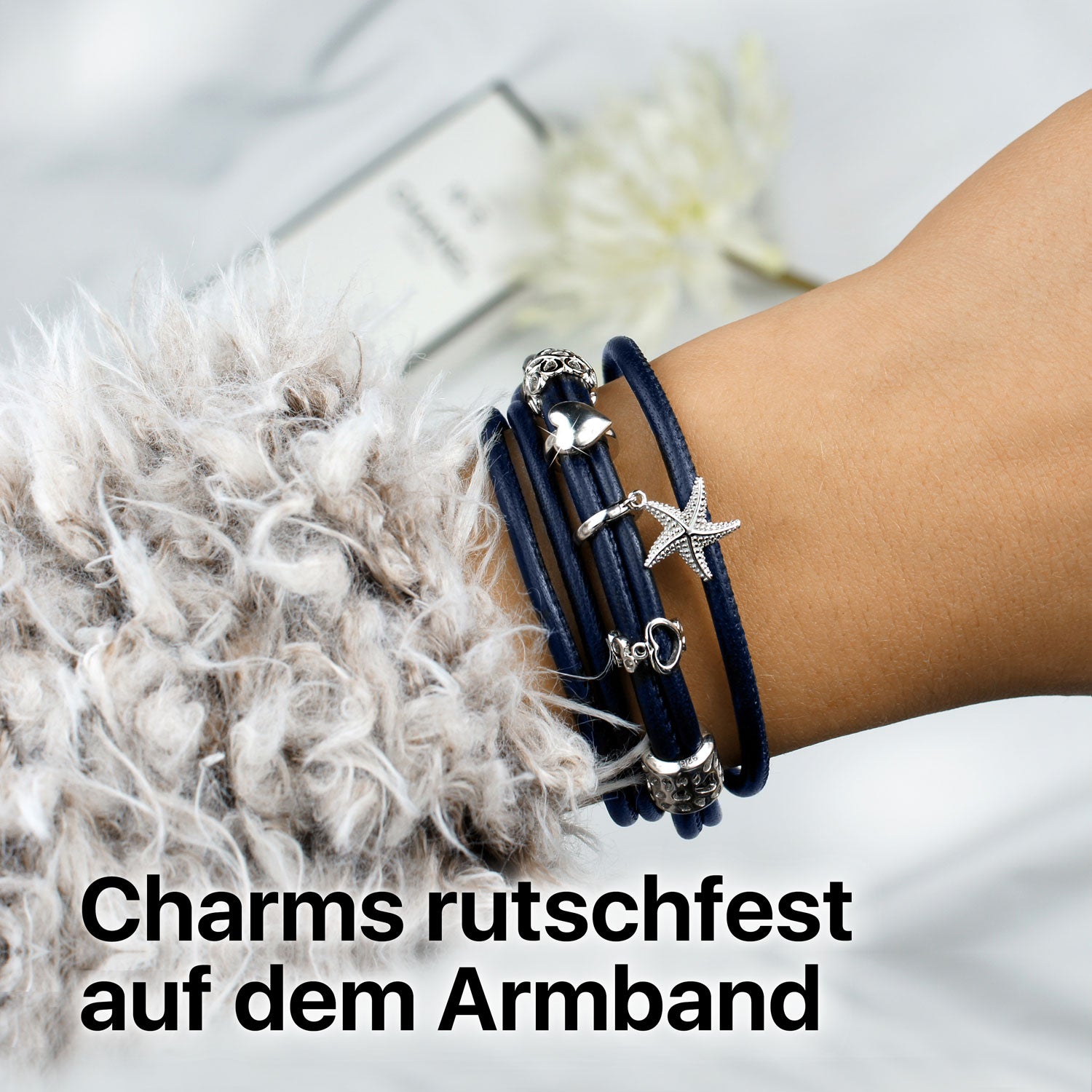 Armband leder damen