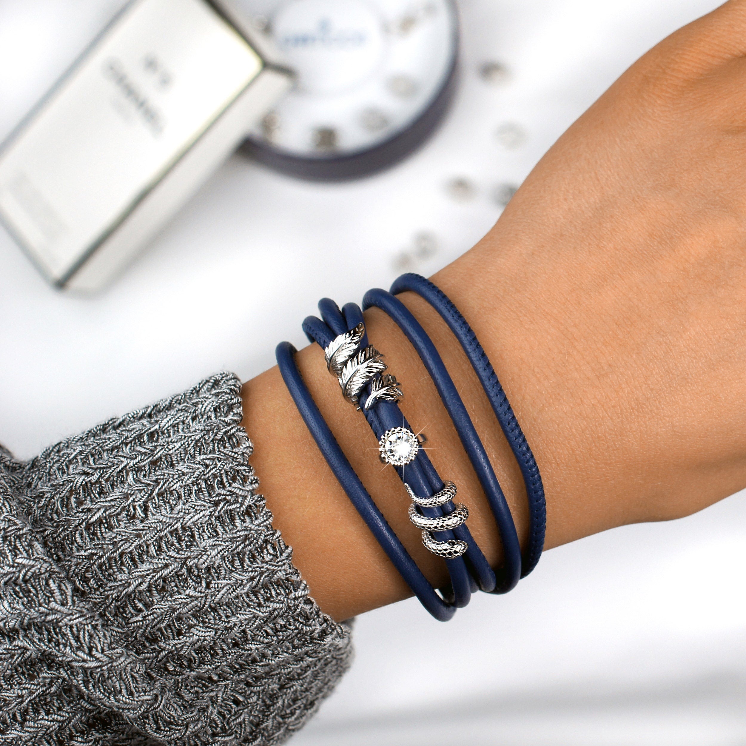 Snake Charm Silber
