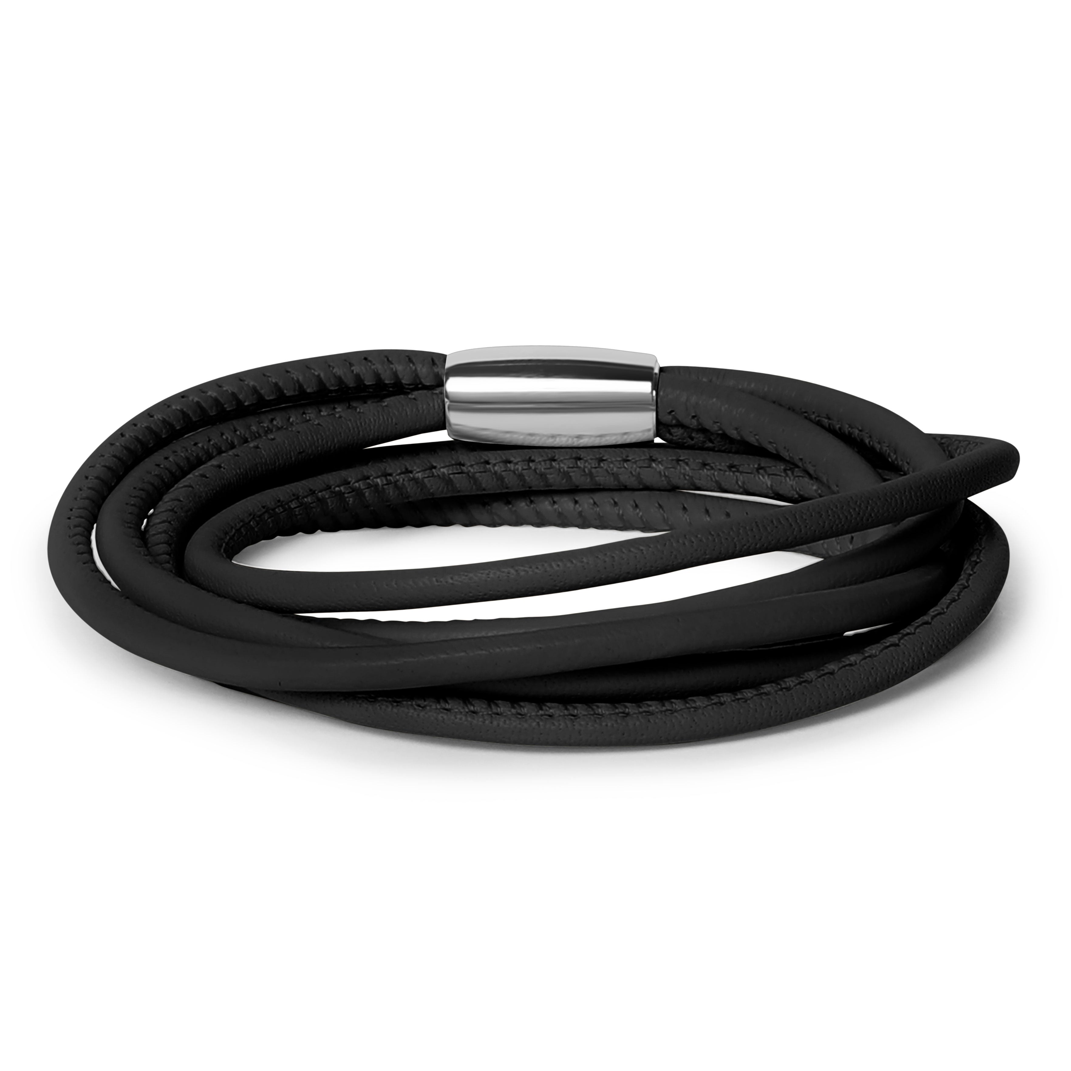 AppleSkin™ Armband - Lederalternative aus Äpfeln Damen Schwarz