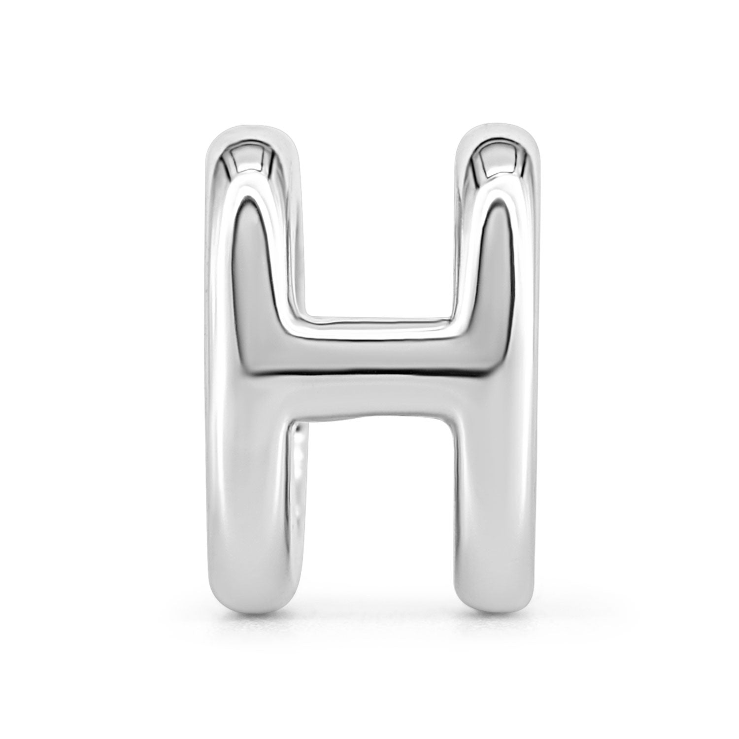 buchstabe-charm-silber-h
