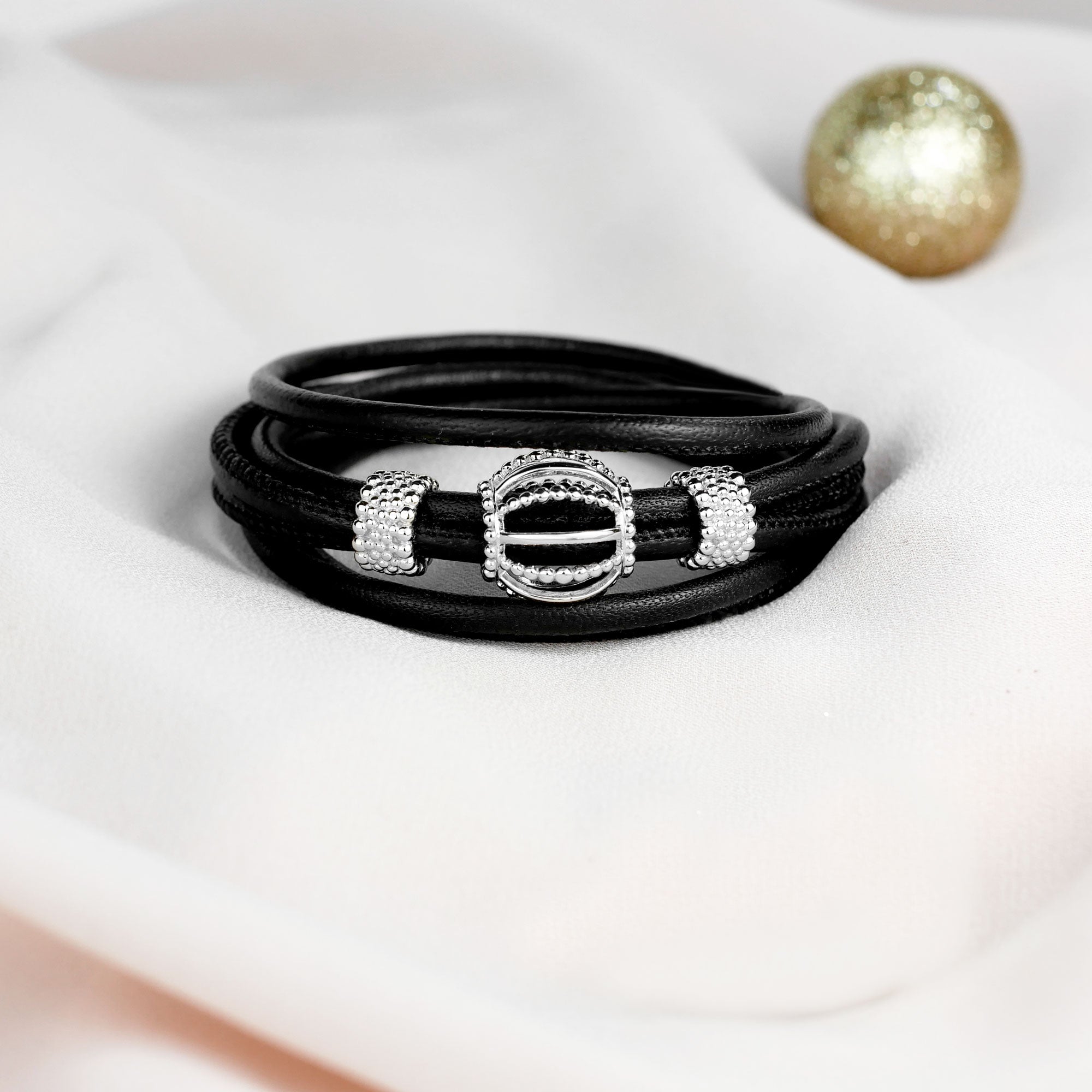 Circle of Dreams »Statement Charm« Silber