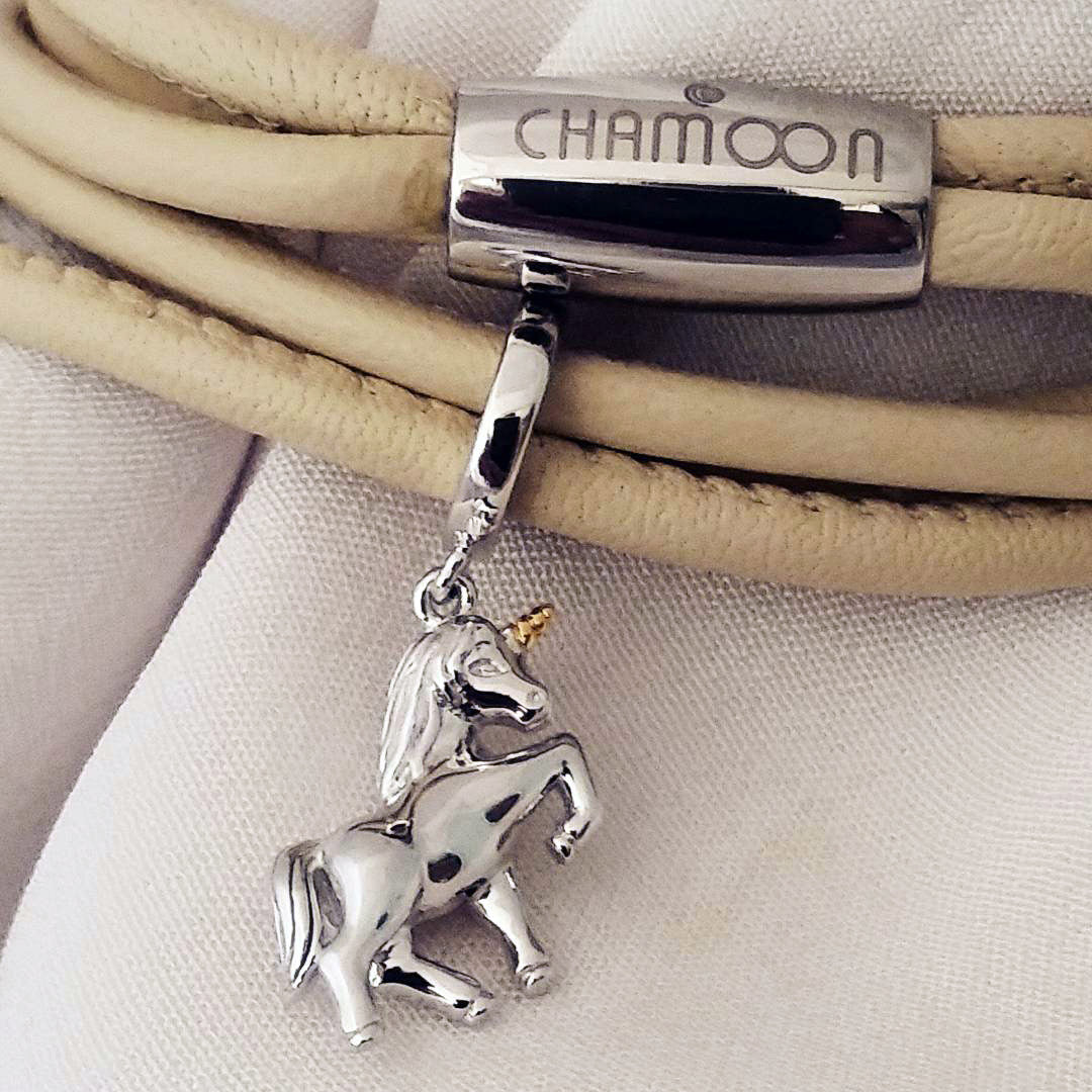 Unicorn Charm-Anhänger Silber
