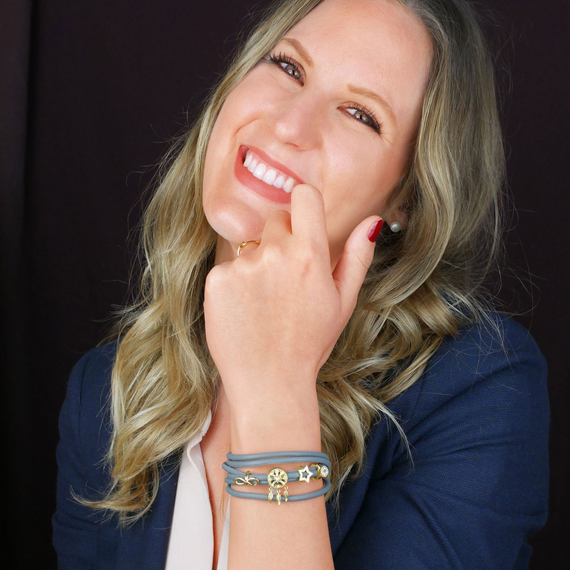 Star Charm vergoldet