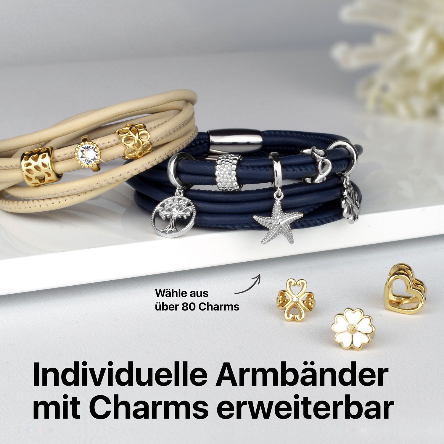 wickel lederarmband damen