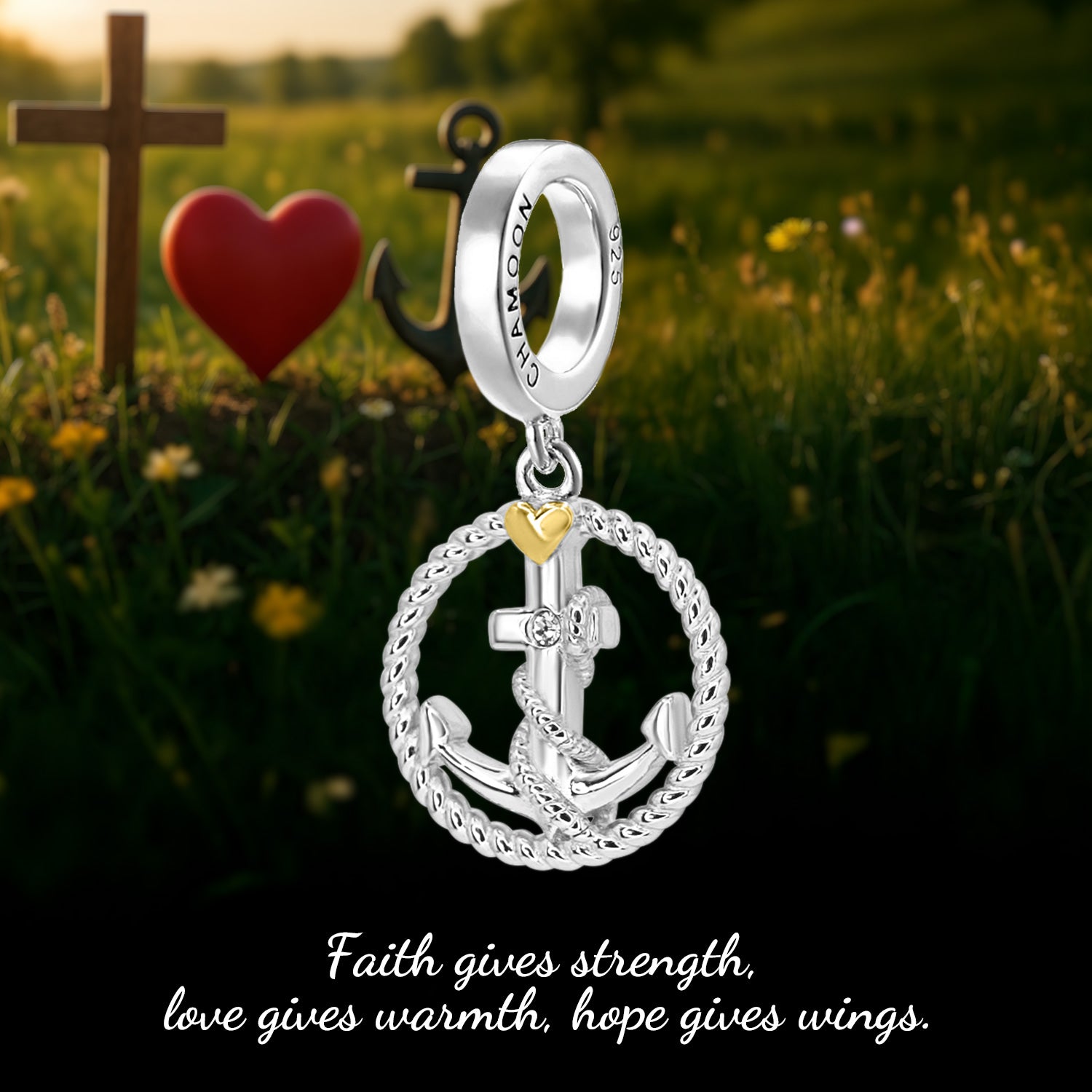 Glaube Liebe Hoffnung Spruch Charm