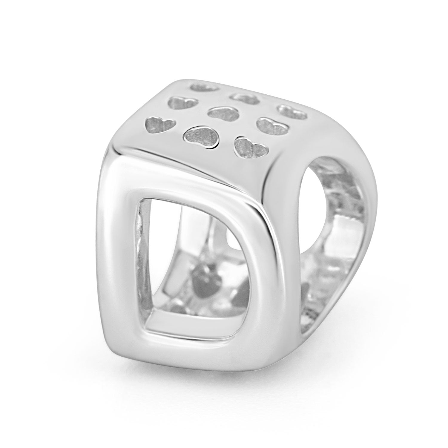 buchstabe-charm-silber-d