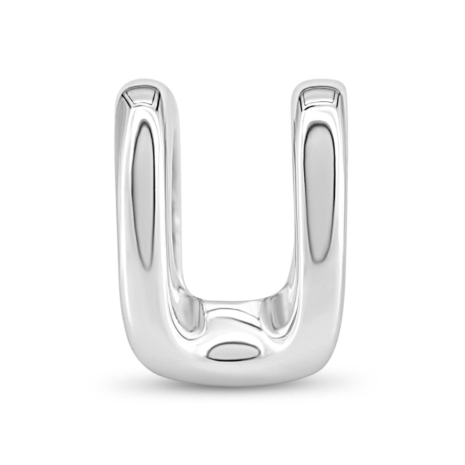 buchstabe-charm-silber-u