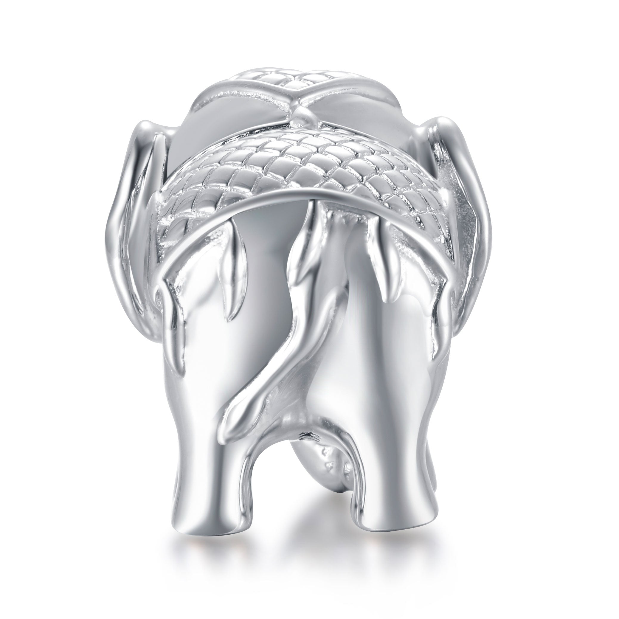 Elefanten Charm von hinten
