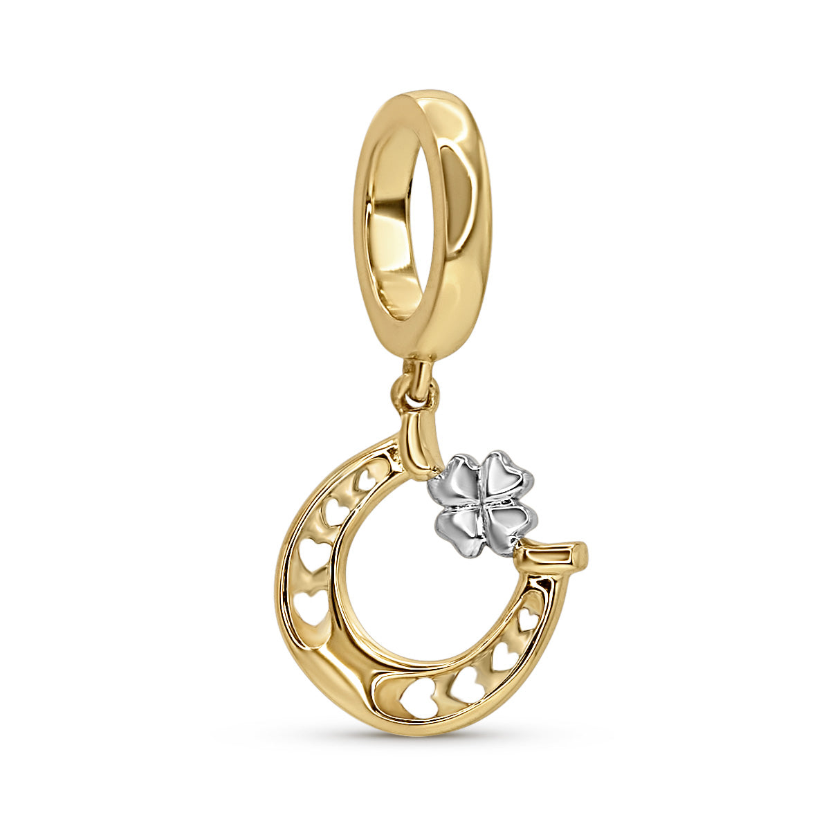 Hufeisen Charm Gold