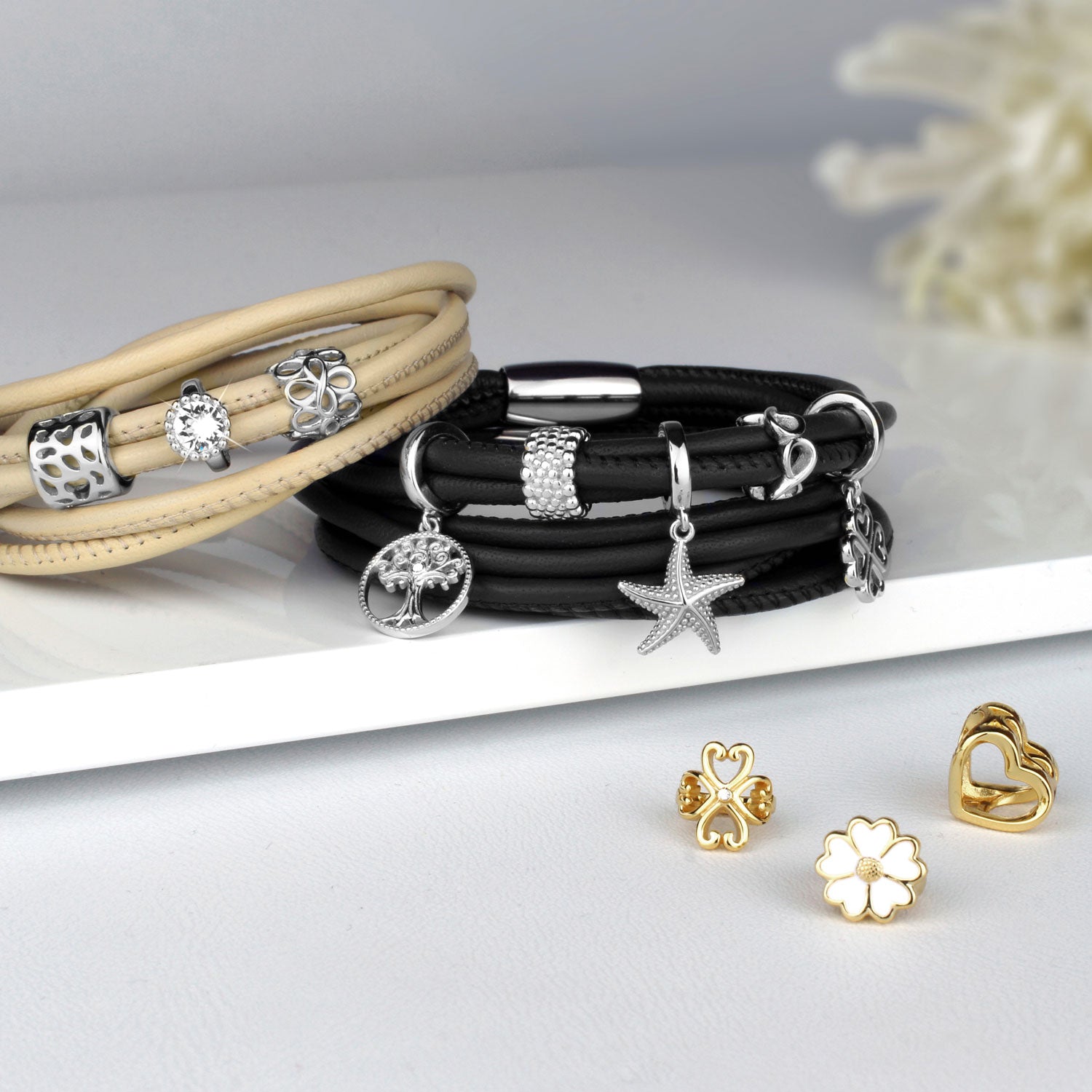 Infinity Charm Silber