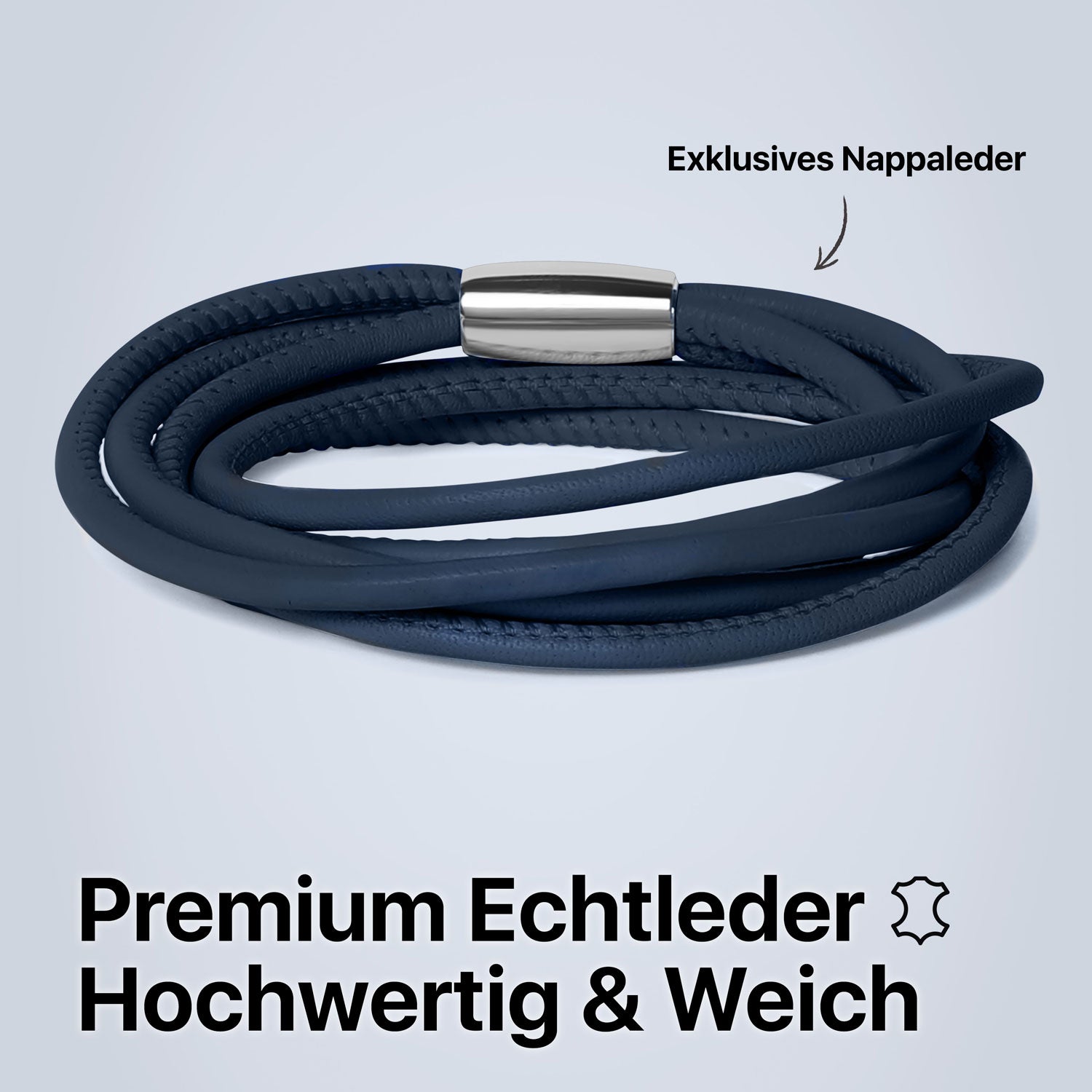 Armband leder damen dünn