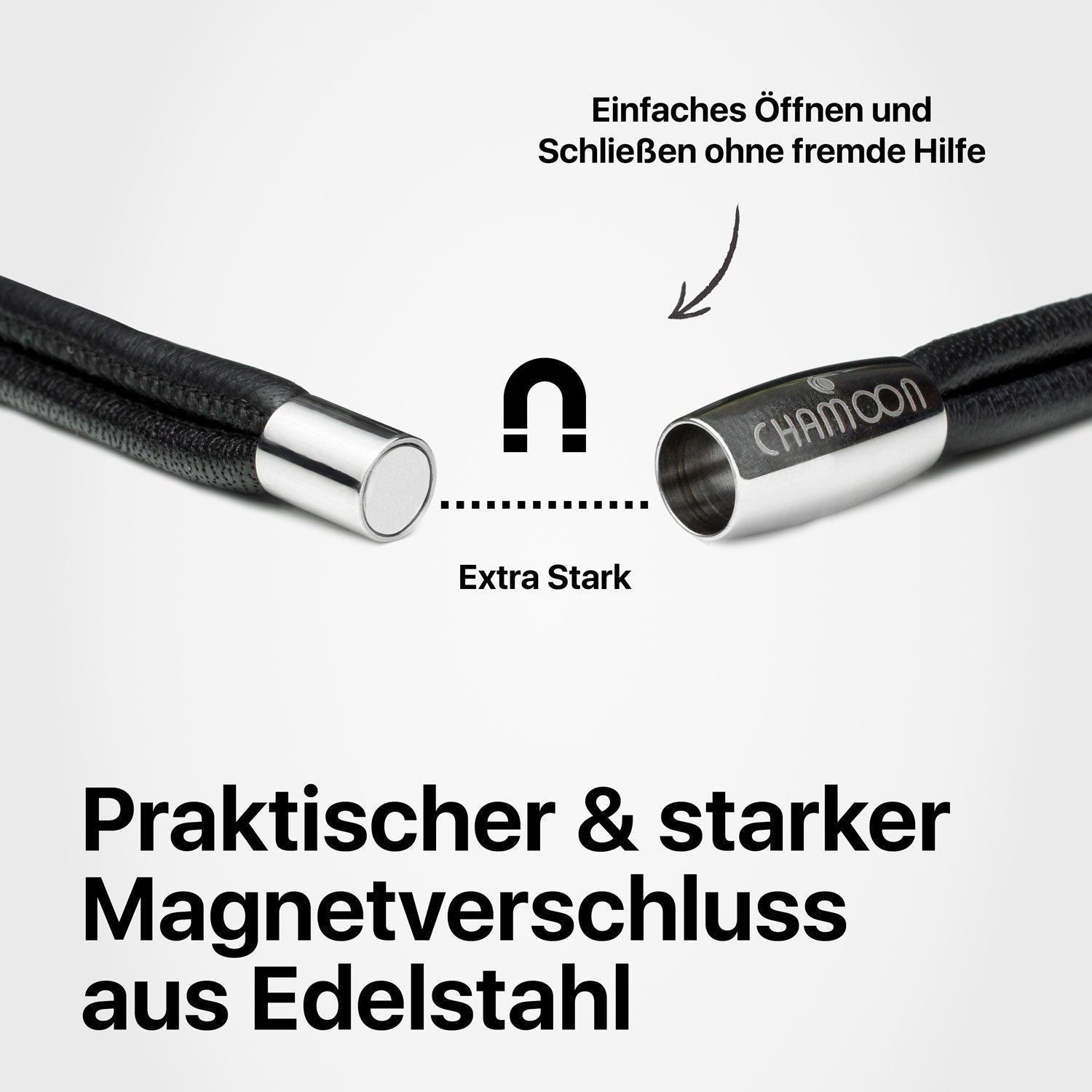 Armband Leder Verschluss