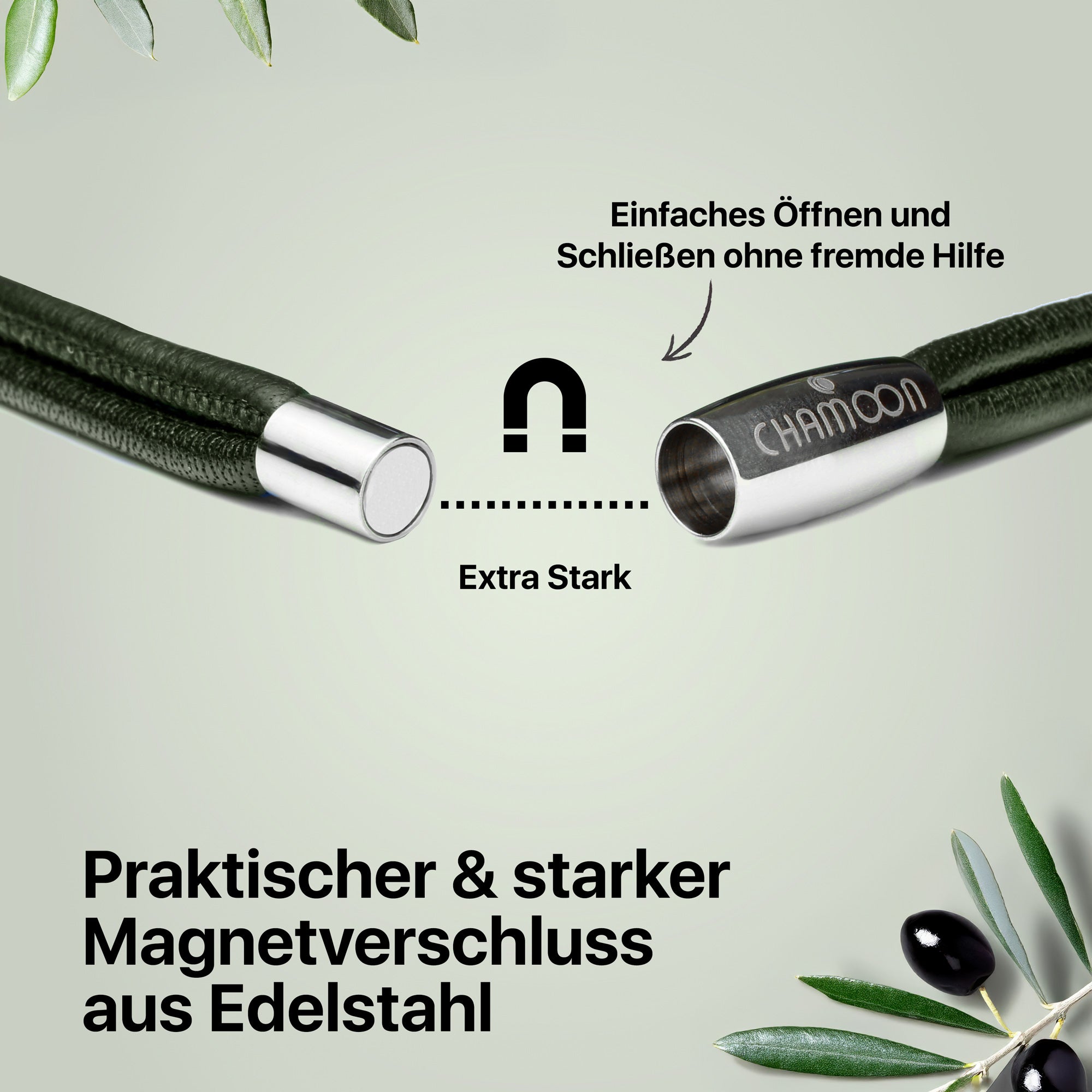 lederarmband verschluss
