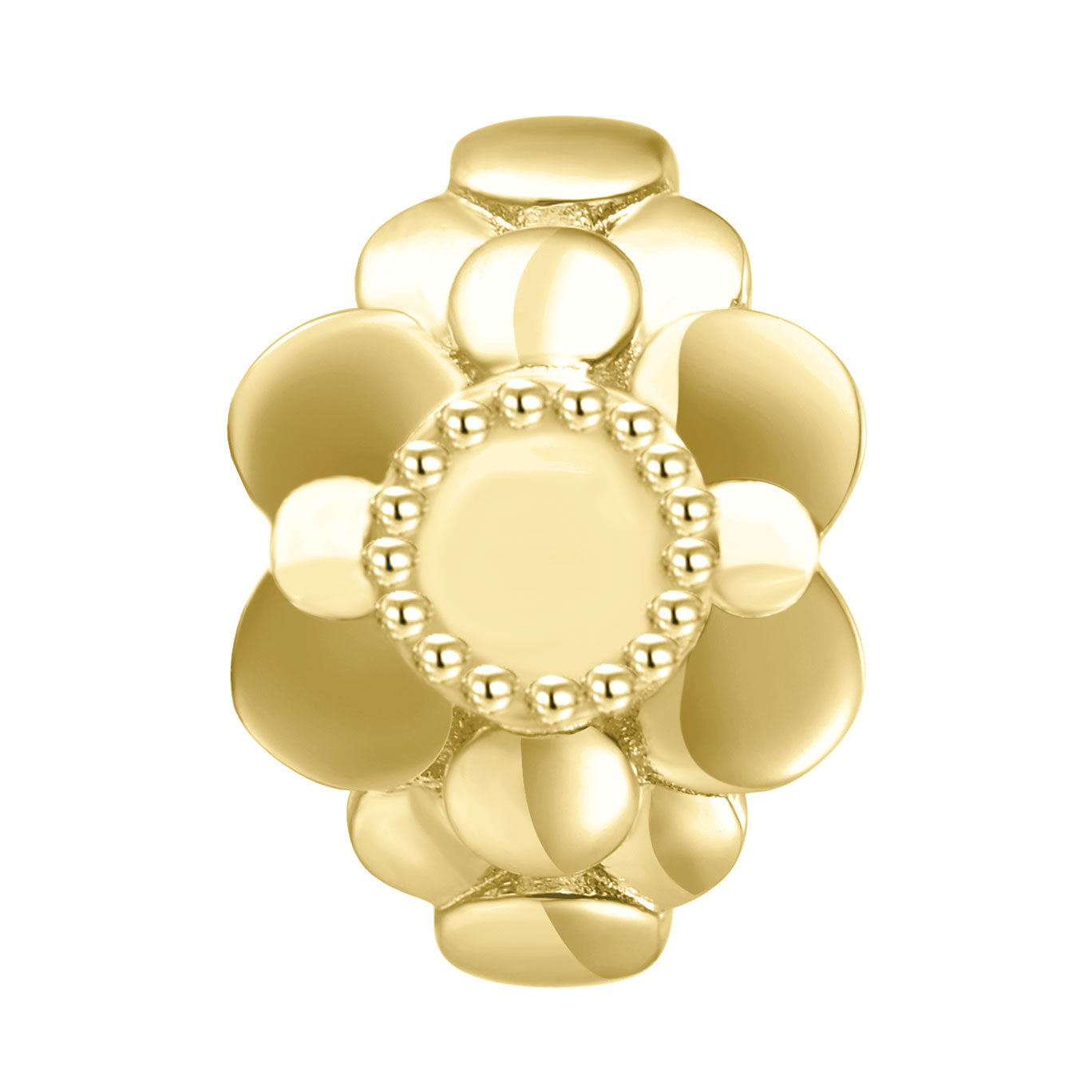 Brilliant Blossom Charm Gold