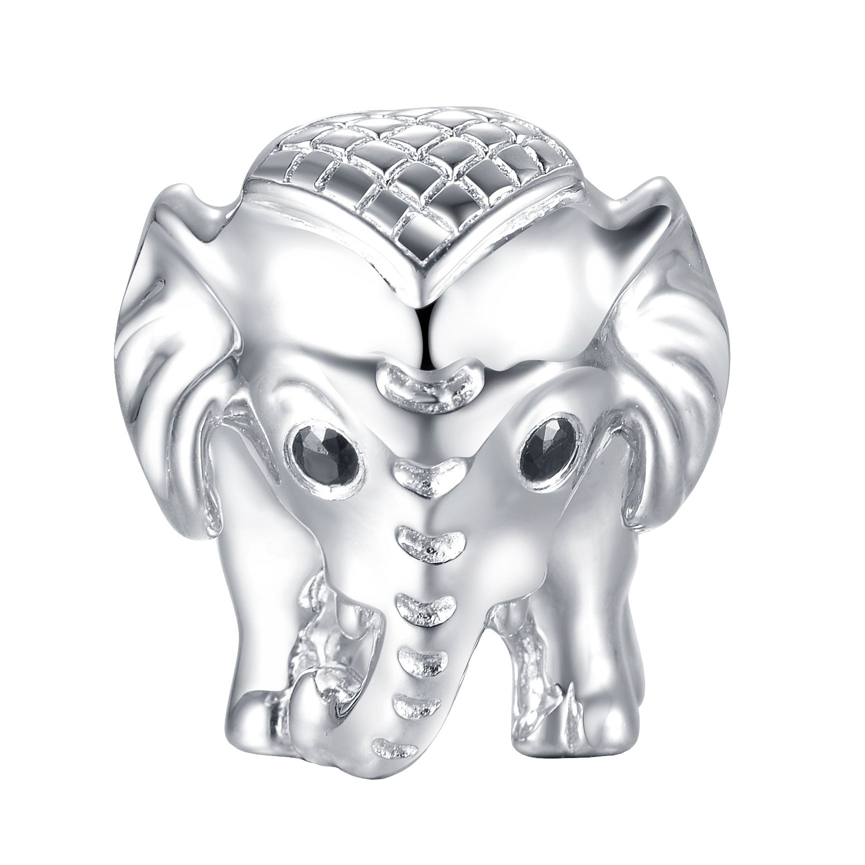 Elefant Charm Silber